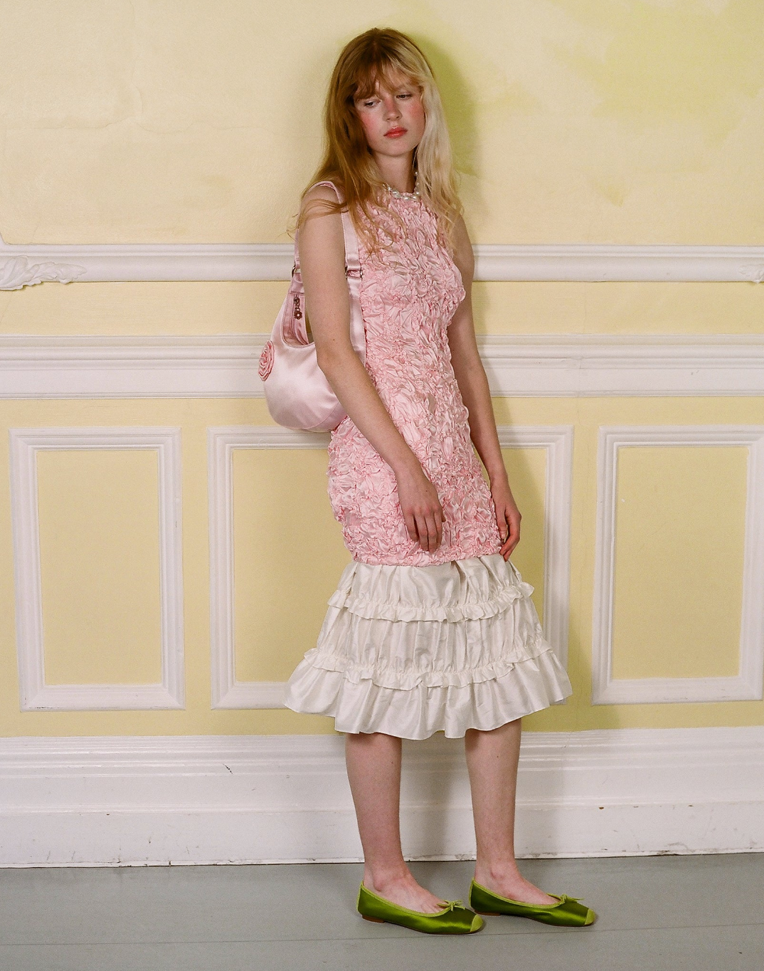 carrie pink dress CARRIE DRESS IN PINK – magarchivio
