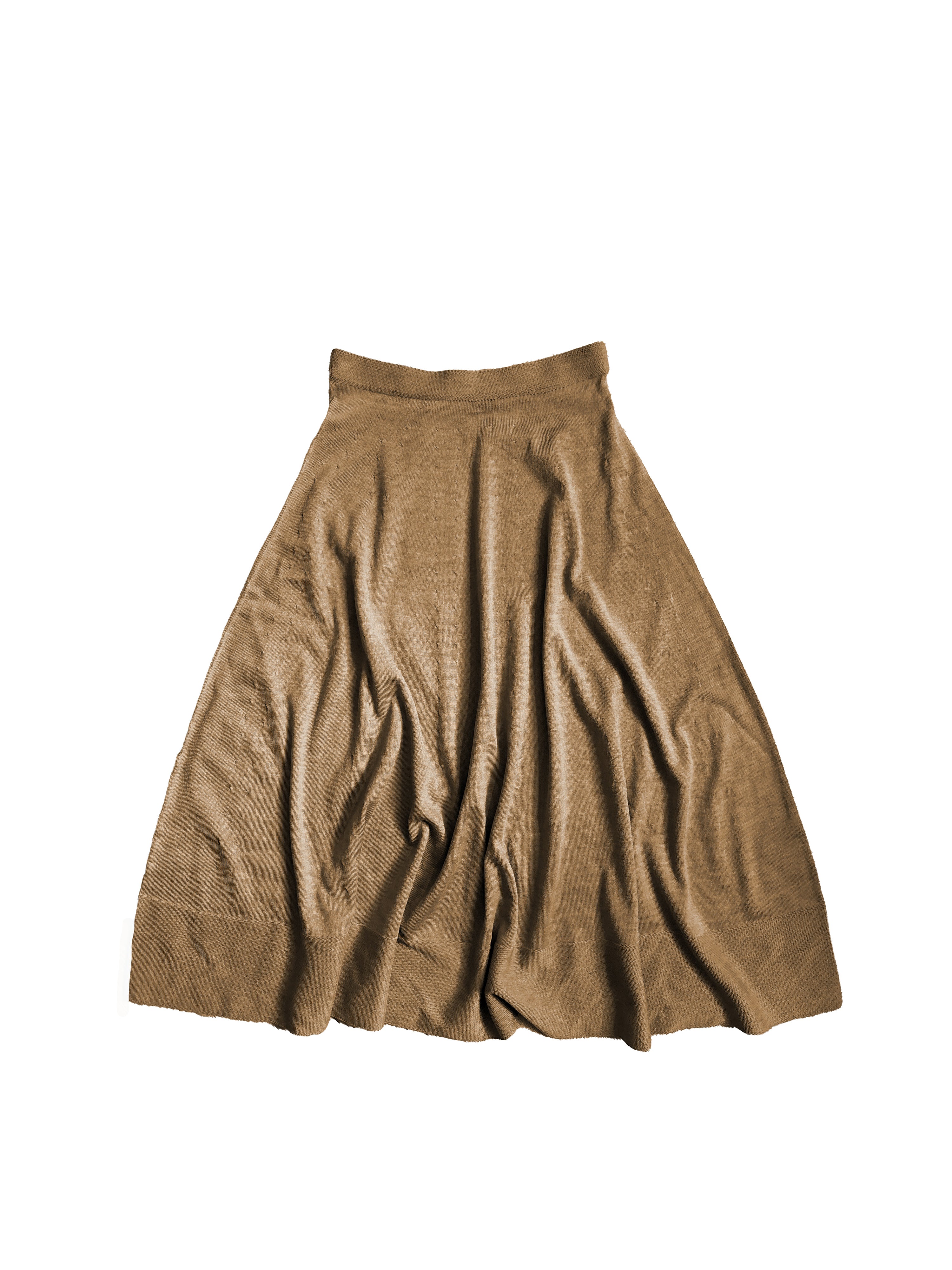 Extra Fine Merino A-Line Skirt (3D-Knit)