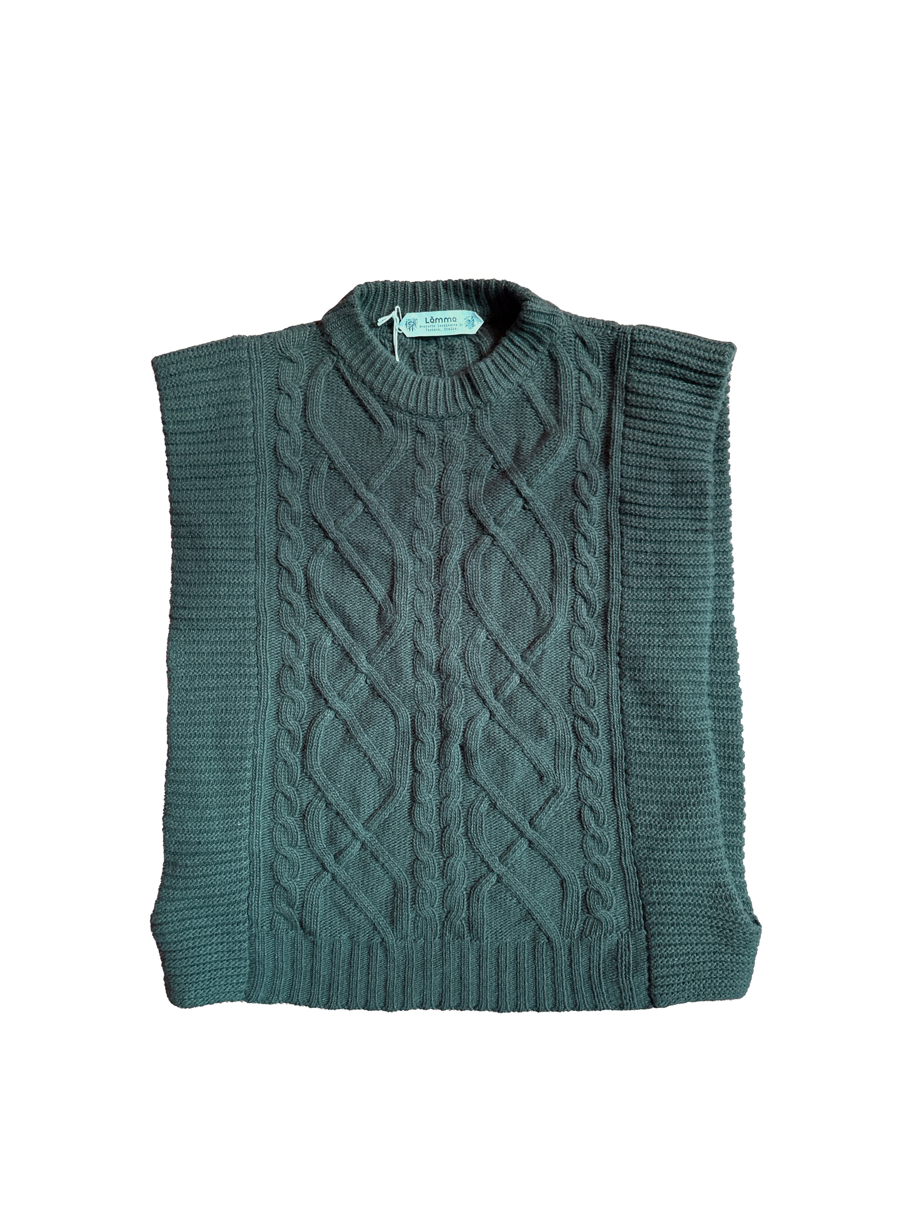 Cashmere Mix Maxi Cable Tunic