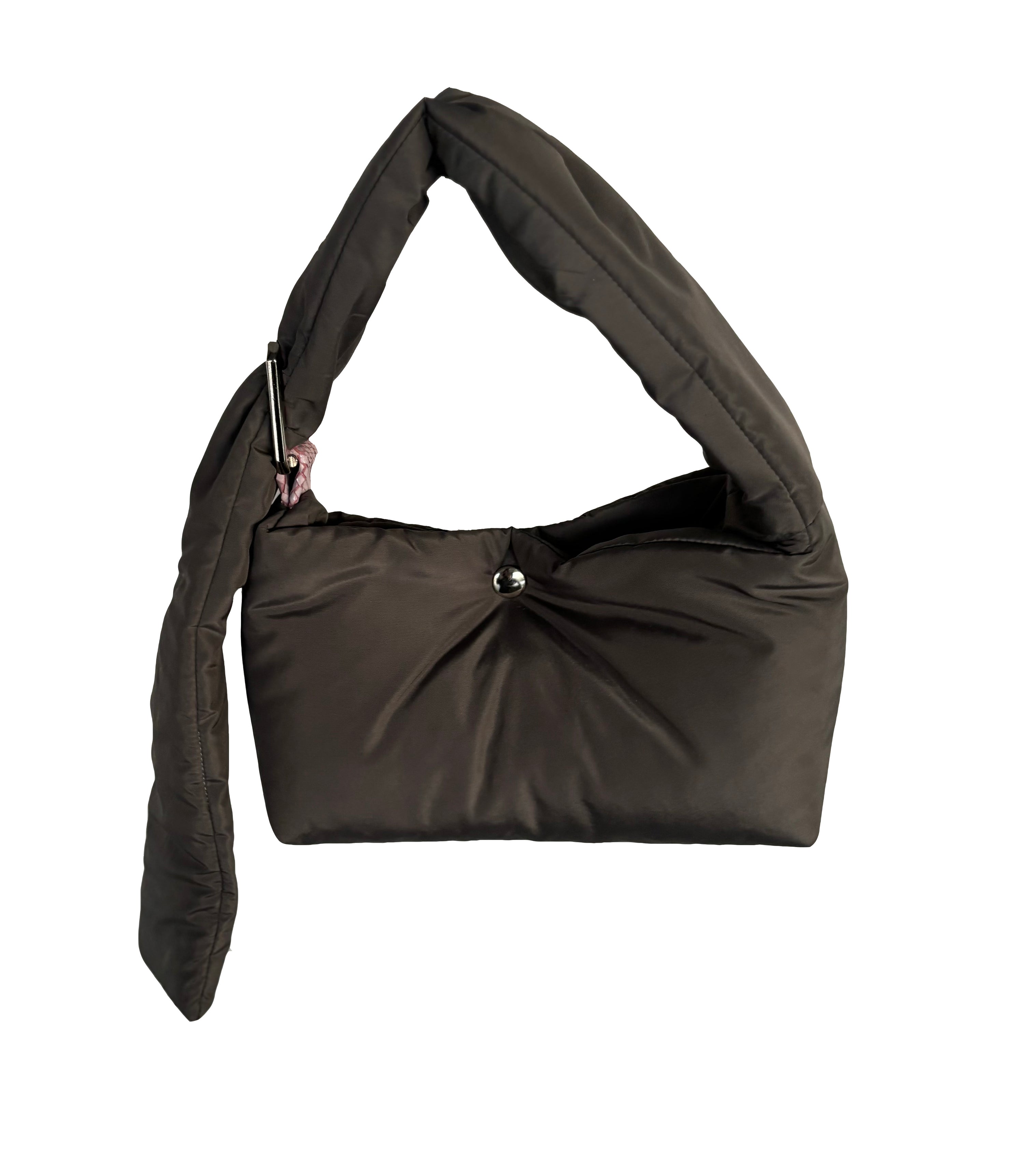 Buckle Puffy Bag