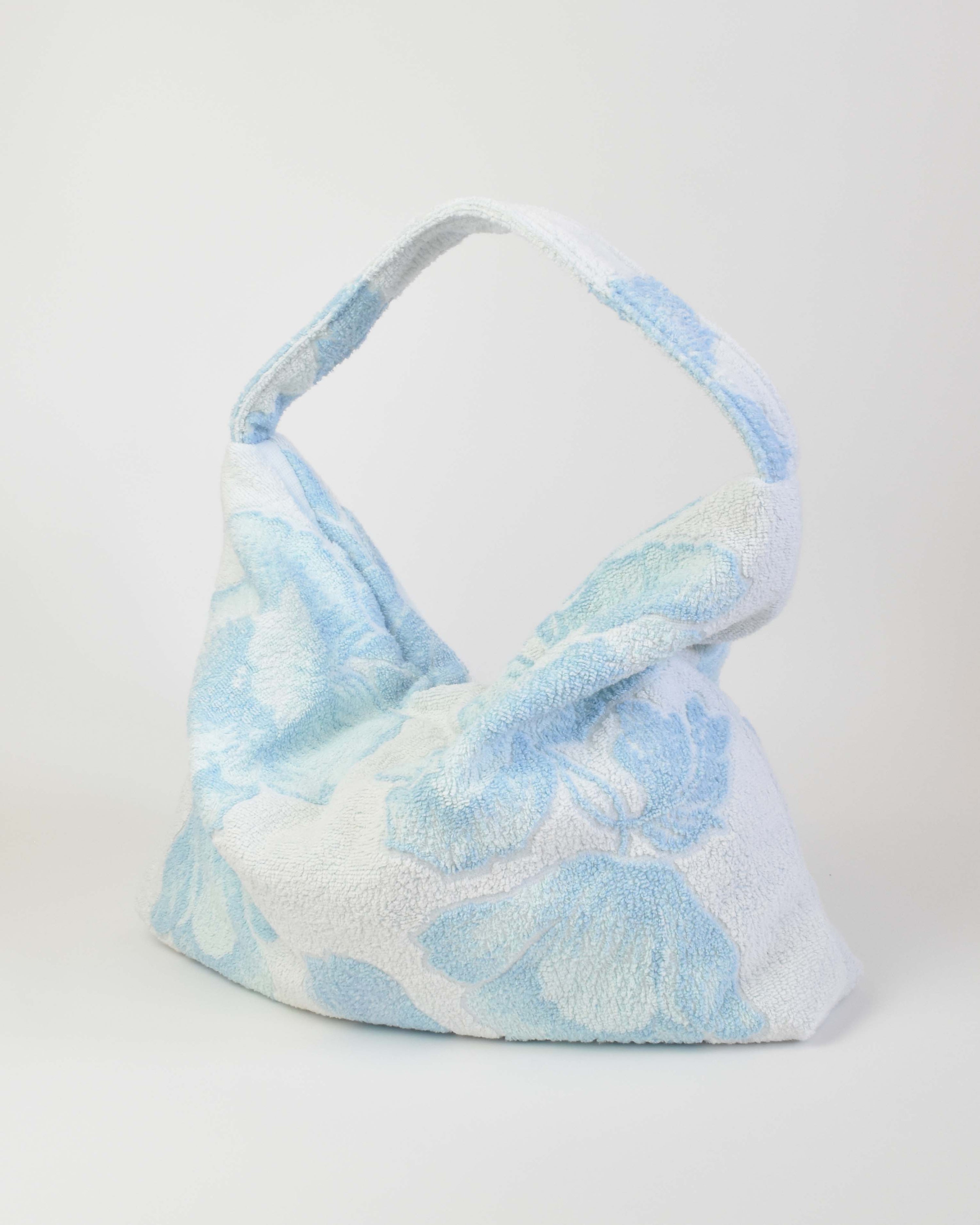 Towel Bag Blue Floral