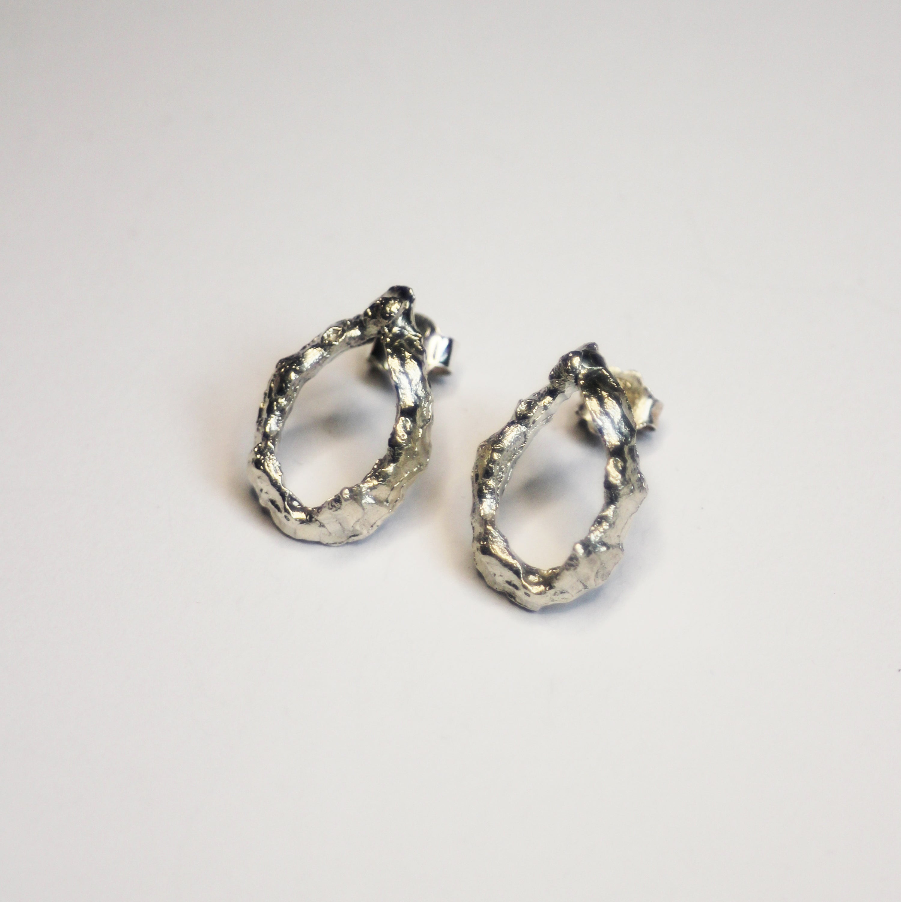 Small drop earrings - Silver