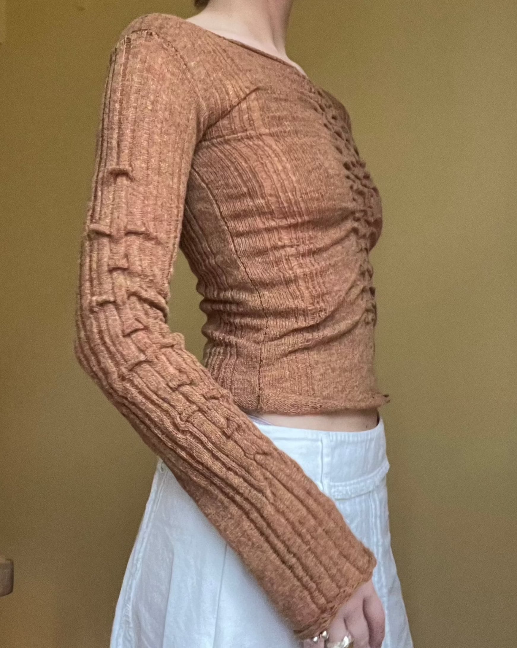 Terracotta knit