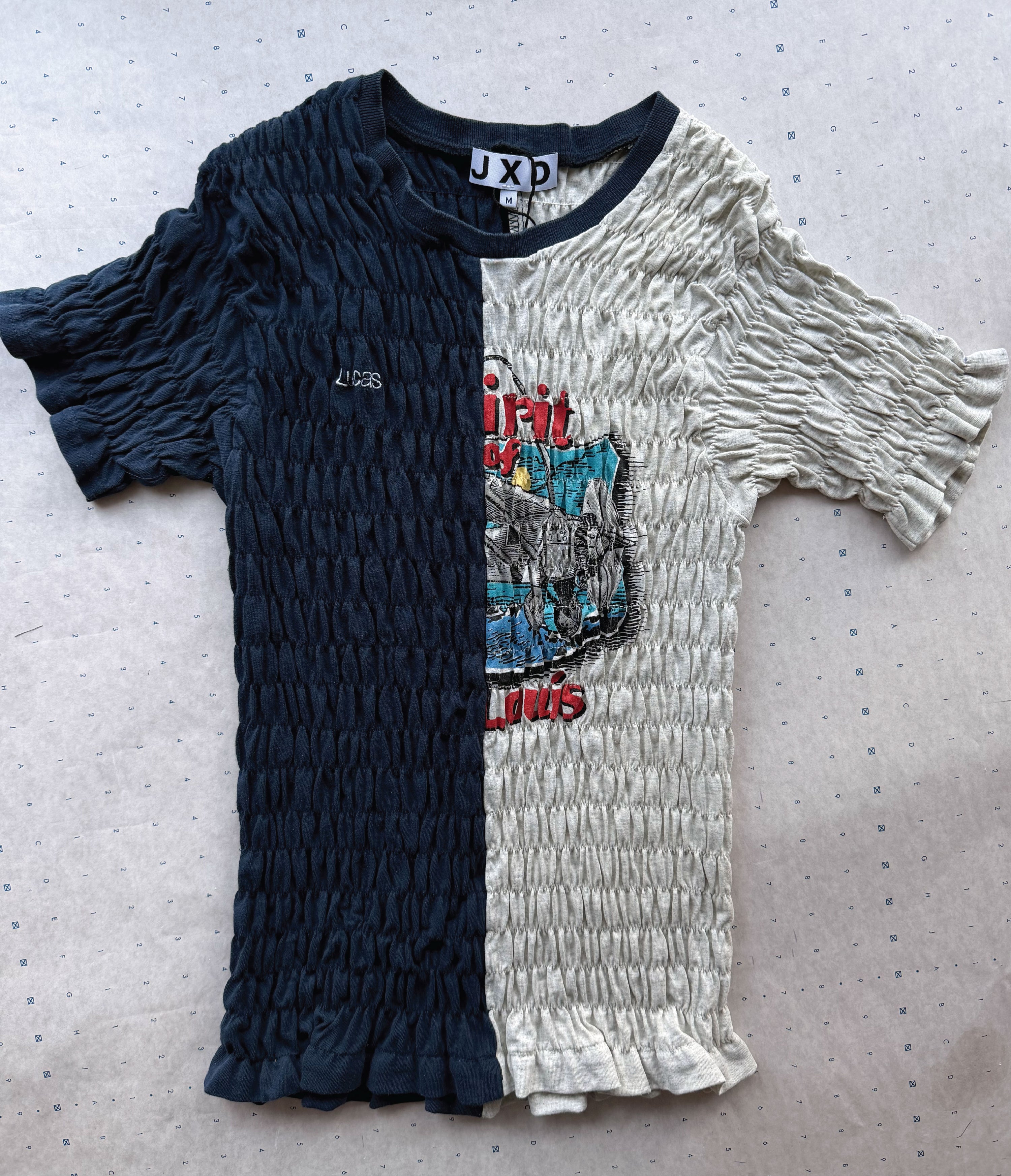 Short Sleeve Popcorn Tee