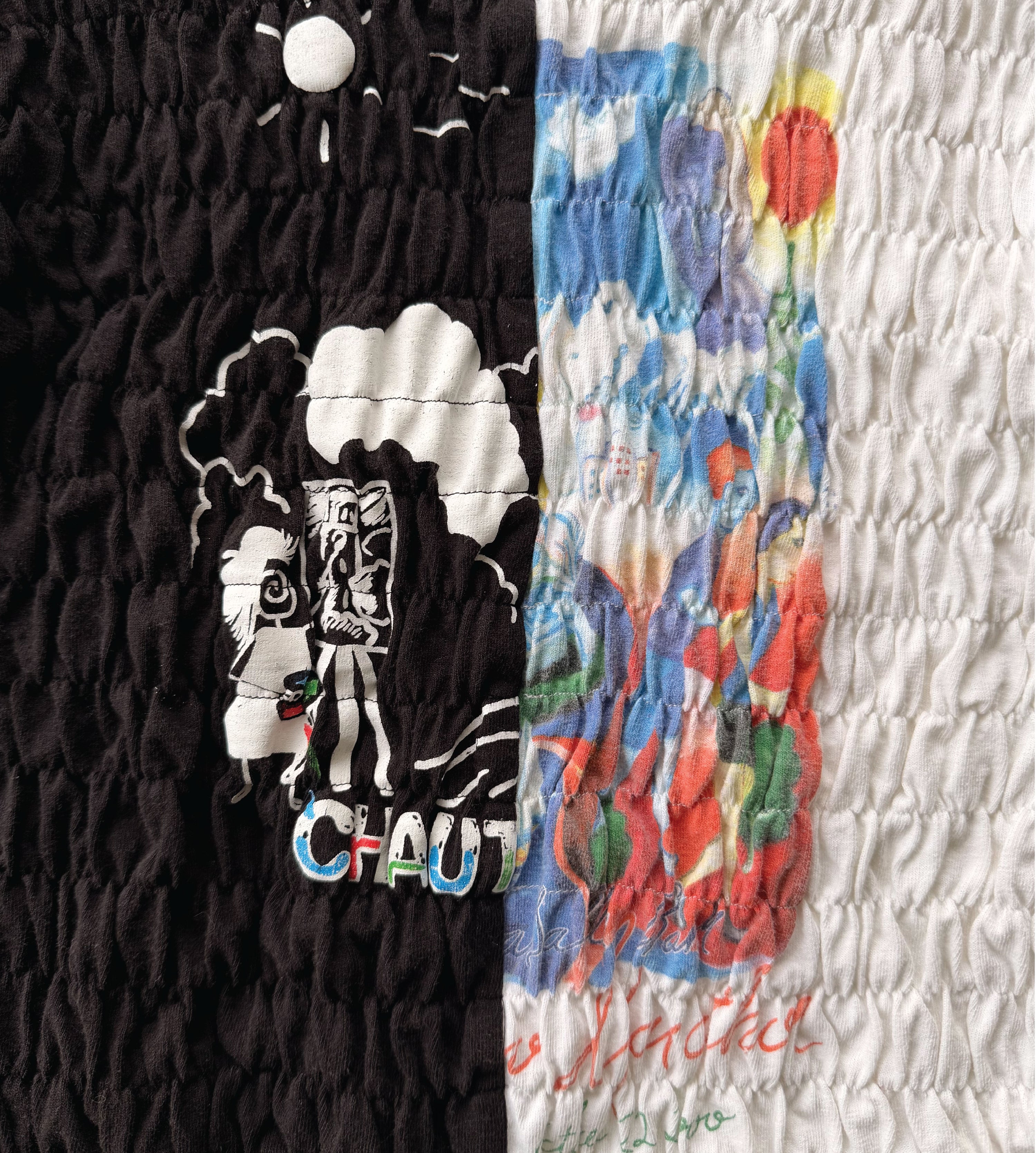 Long Sleeve Popcorn Tee