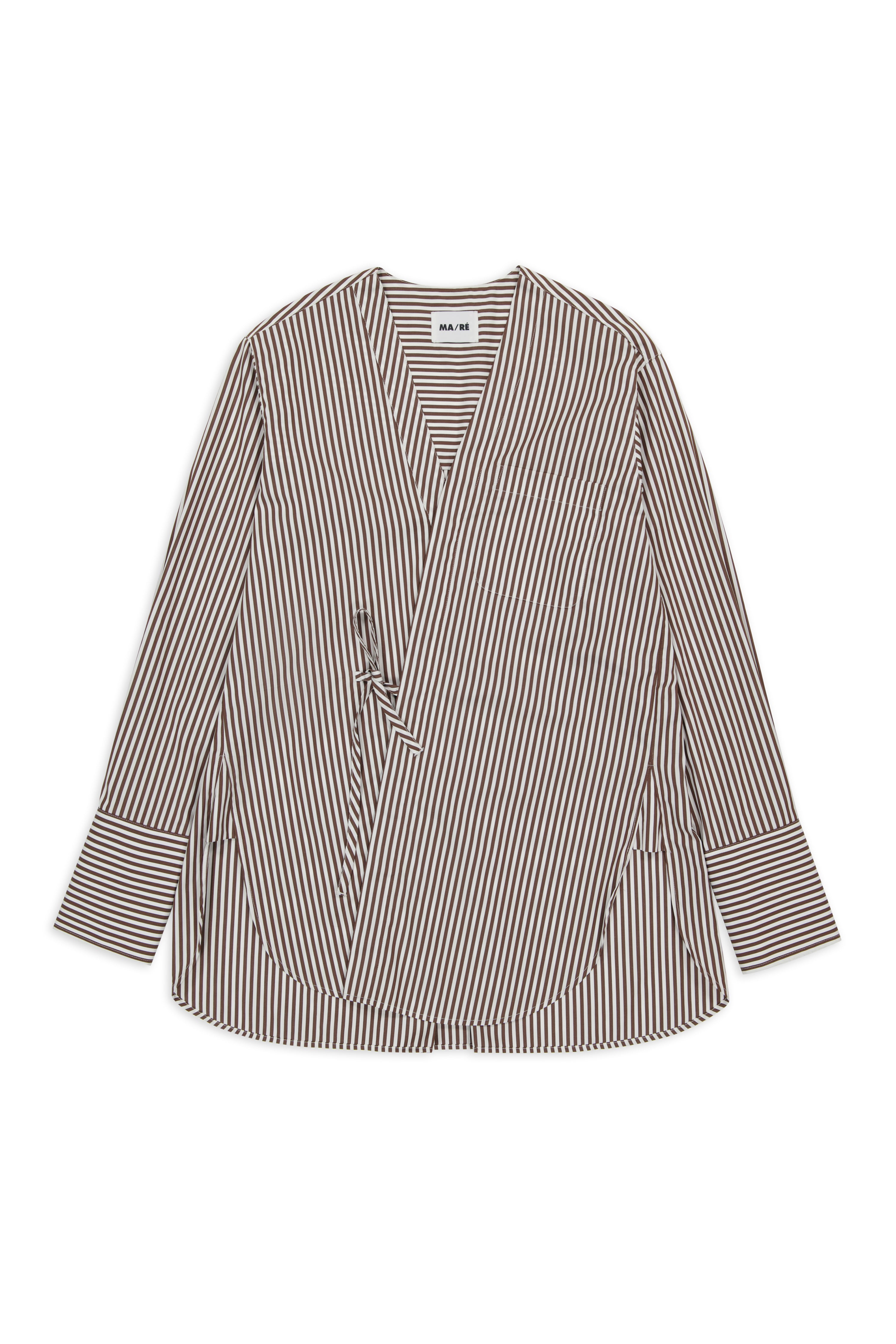 Kimono Capuccino Stripe