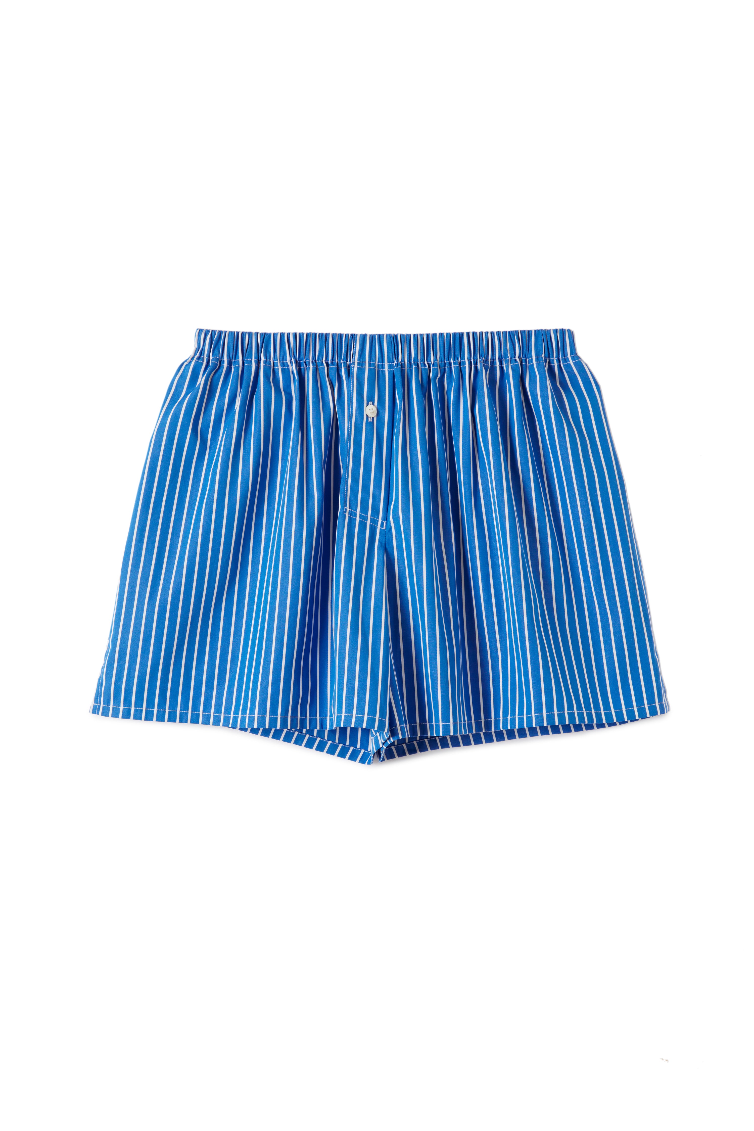 Stripe Poplin Shorts