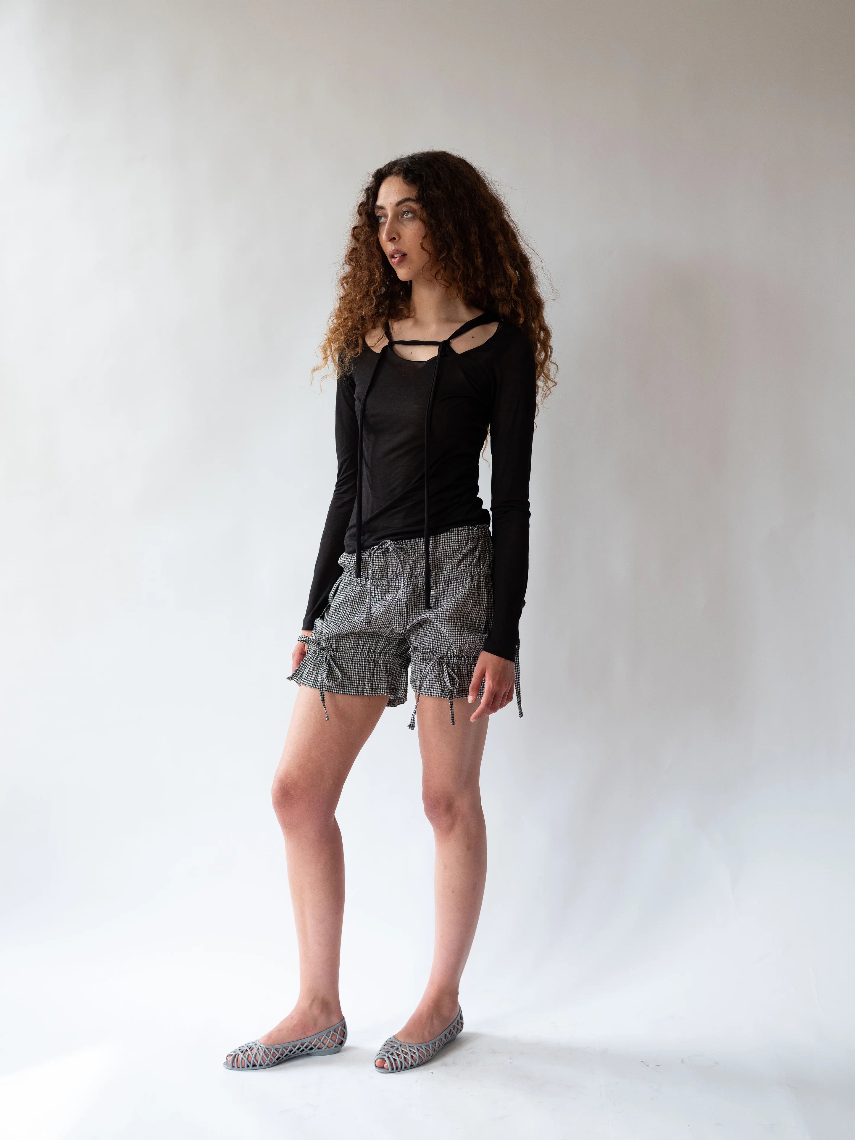 Linea Rope Top Black