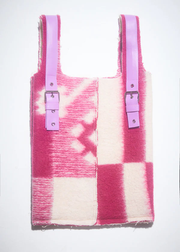 Pink Blanket Shopper Bag