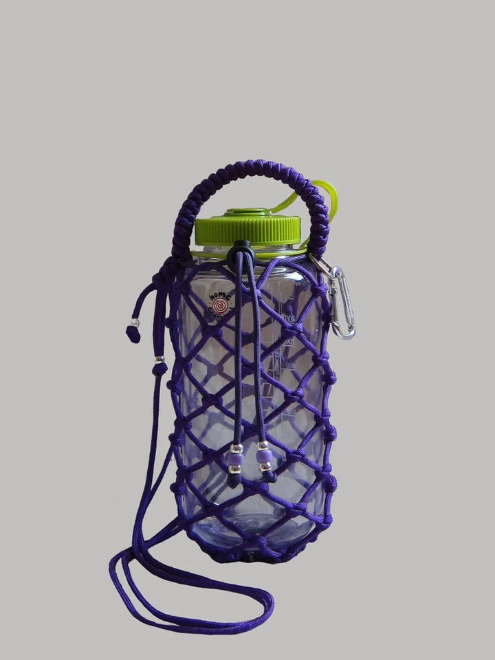 Purple Bottle Bag w/ Strap